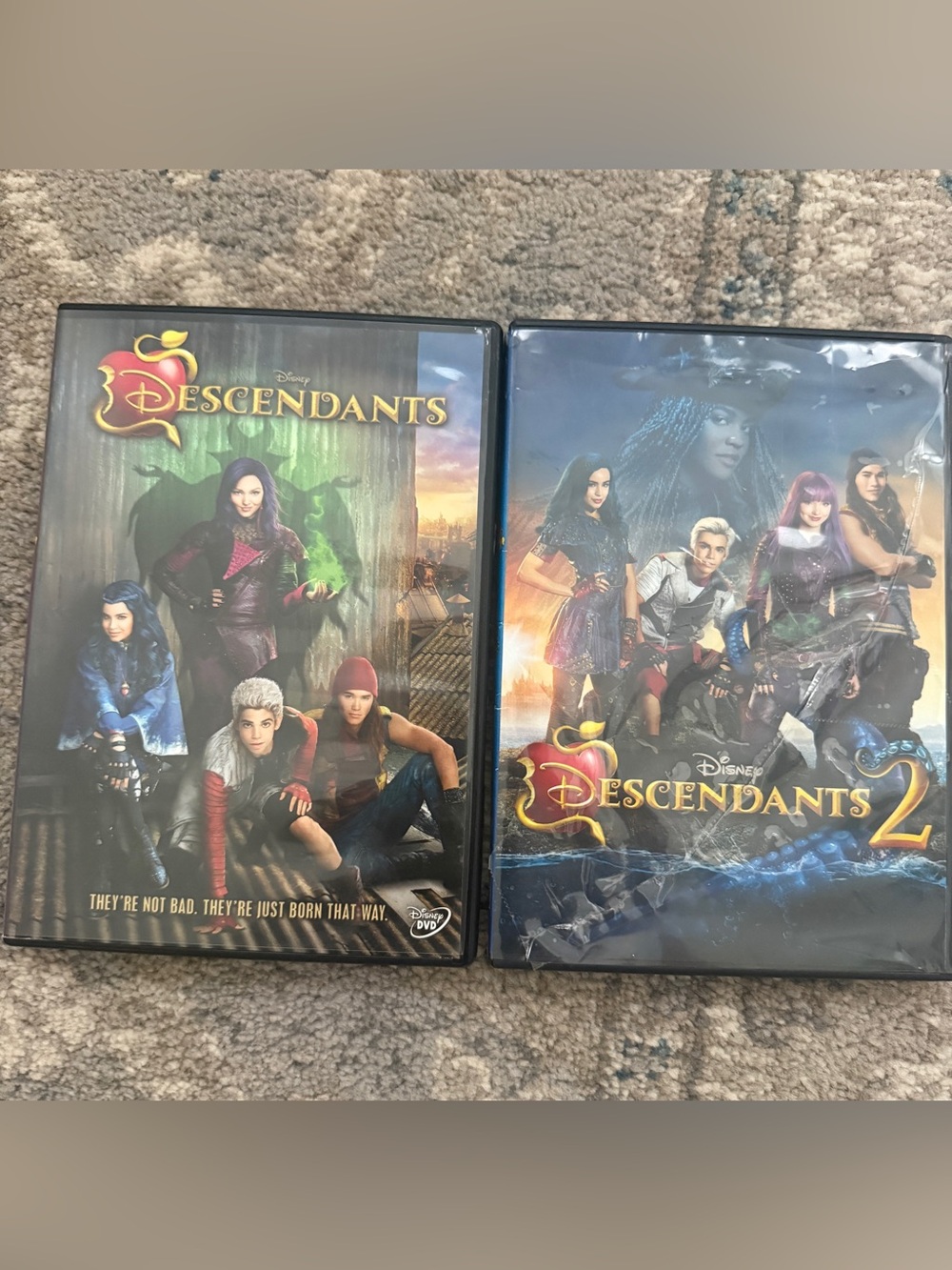 Disney Descendants 1 & 2 DVD Set -